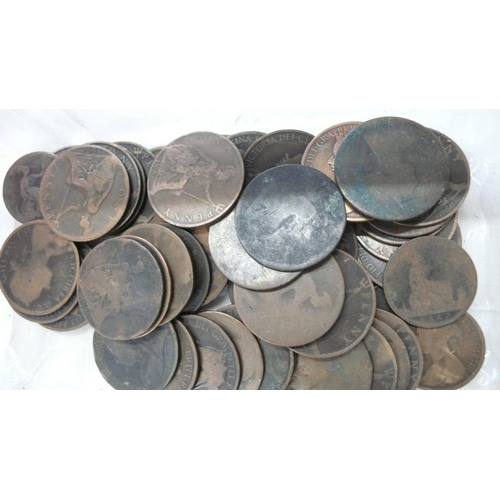 148 - Queen Victoria copper coins