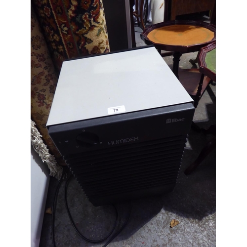 72 - Ebac humidex dehumidifier