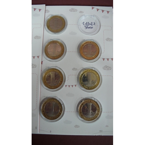 378 - A collection of IOM £2 coins