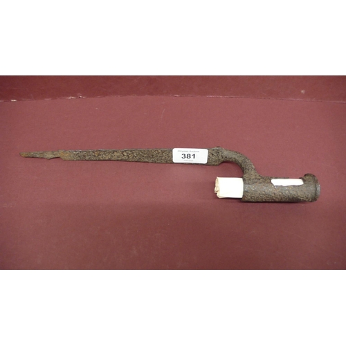 381 - 1839 pattern socket bayonet