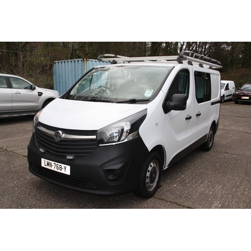 2 - LMN768Y
WHITE VAUXHALL VIVARO 2700 L1H1 VAN 1598cc
First Registered 30.04.2015
Approx 72000 Miles
La... 