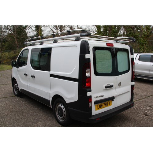 2 - LMN768Y
WHITE VAUXHALL VIVARO 2700 L1H1 VAN 1598cc
First Registered 30.04.2015
Approx 72000 Miles
La... 