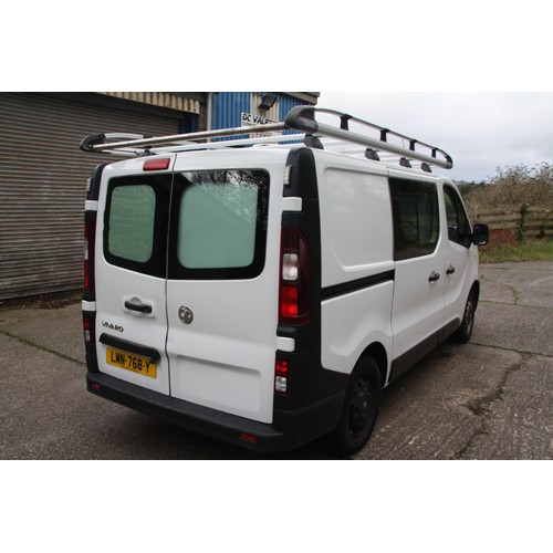 2 - LMN768Y
WHITE VAUXHALL VIVARO 2700 L1H1 VAN 1598cc
First Registered 30.04.2015
Approx 72000 Miles
La... 