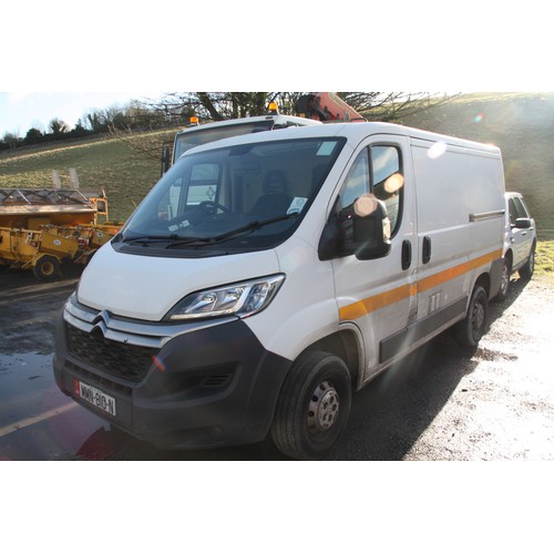 14 - MMN810N
WHITE CITROEN RELAY 30 L1H1 VAN 1997cc
First Registered 21.11.2016
Approx 71763 Miles
Last S... 