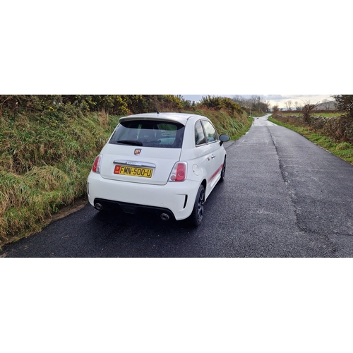 34 - FMN500U
Fiat 500 Abarth 1368cc
First Registered 24.10.2009
Approx 78,800 miles
Manual Petrol
Low Ins... 