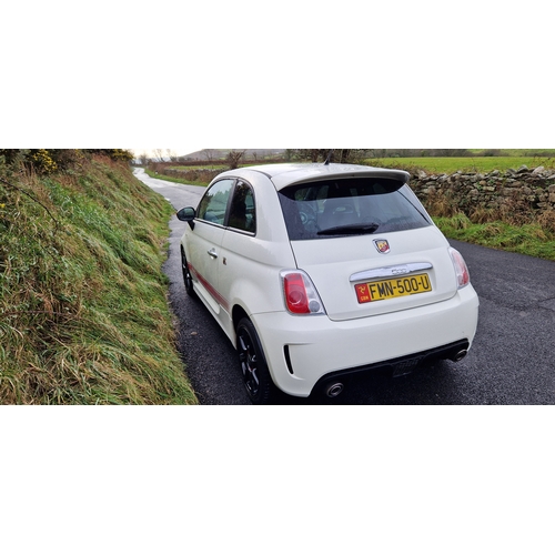 34 - FMN500U
Fiat 500 Abarth 1368cc
First Registered 24.10.2009
Approx 78,800 miles
Manual Petrol
Low Ins... 