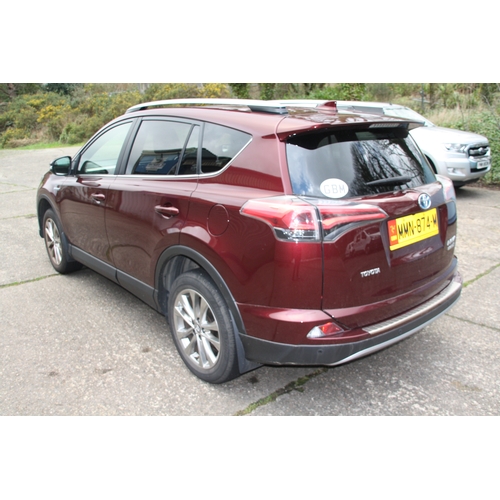 26 - MMN874M
Red Toyota RAV4 Excel Hybrid
First Registered 13.10.2016
Approx 18,667 miles
Auto Hybrid
Ser... 