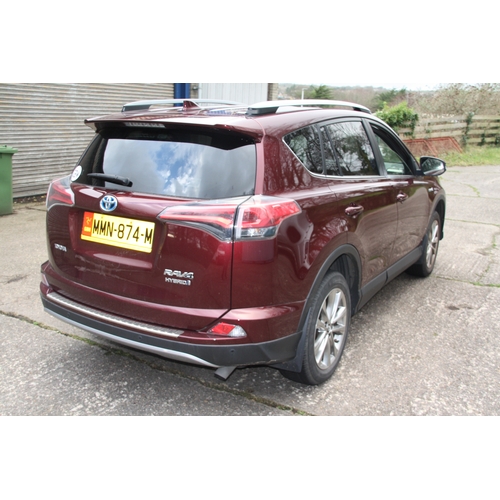 26 - MMN874M
Red Toyota RAV4 Excel Hybrid
First Registered 13.10.2016
Approx 18,667 miles
Auto Hybrid
Ser... 