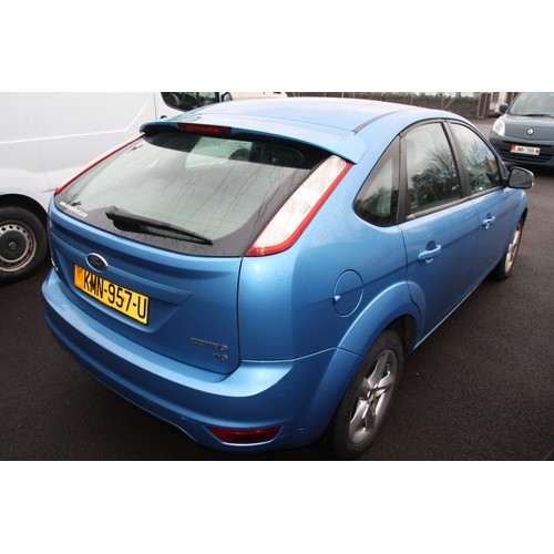 6 - KMN957U
Blue Ford Focus Zetec 1596cc
First Registered 07.04.2009
Approx 77,065 miles
Manual Petrol