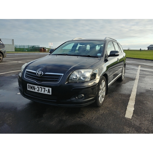 64 - RMN377A
Black Toyota Avensis TR D 1998cc
First Registered 17.07.2008
Approx 269,000 miles
Manual Die... 