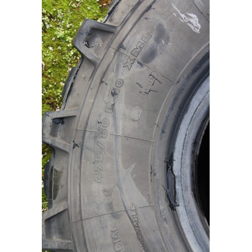 79 - COLLECTION OF ASSORTED TYRES
including 475/80 R 20 XML
VAT ON HAMMER @ 20%