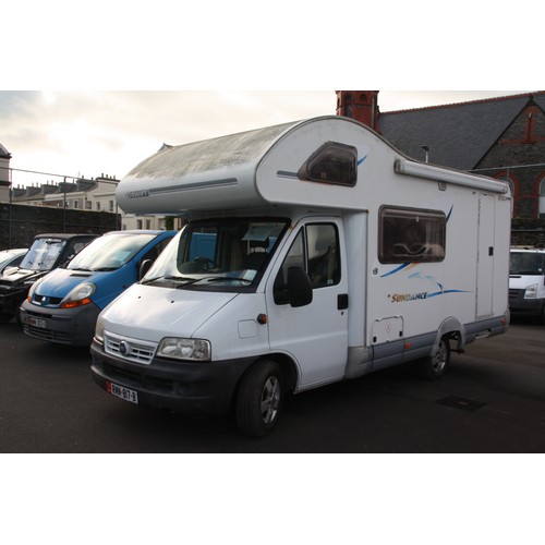 36 - RMN817B
Swift Sundance 590RS motorhome (Fiat Ducato 2.3)
First Registered 07.03.2005
Approx 40,000 m... 