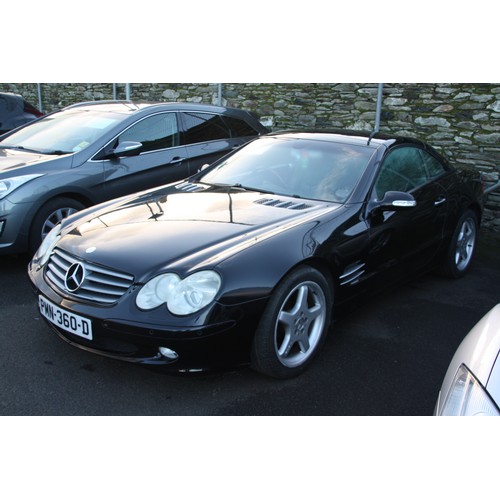 70 - PMN360D
Mercedes SL500 Convertible
First Registered 21.03.2003
Approx 83,000 miles
Auto Petrol