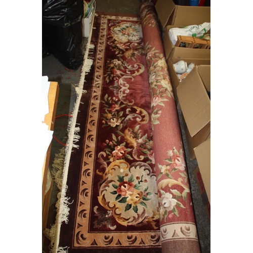 45 - Large Chinese style carpet approx 9' x 12'