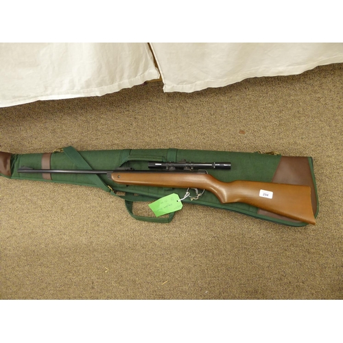 294 - A BSA .177 Air Rifle with 4x 20 telescopic site.  Licence required.