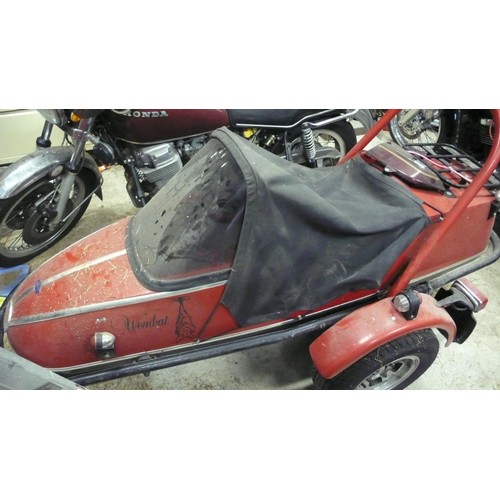 65 - NMN614H
Honda CB750 & Squire sidecar
First registered 1976
133774 miles 
Log book present