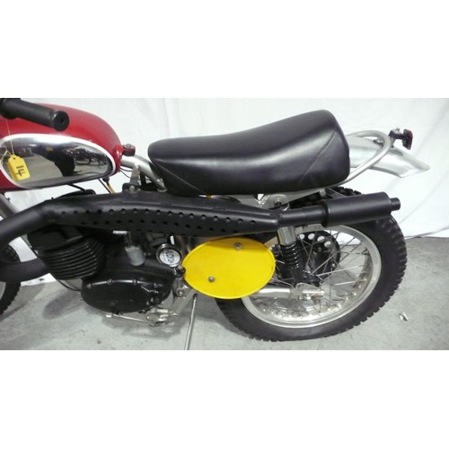 44 - Husqvarna 400 CROSSSER
Believed to be 1969 
Large history file with photos of restoration