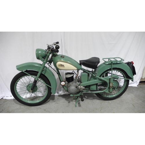 45 - 8746 MN
BSA Bantam 123cc
First registered 3/12/1963
Mileage 53
Taxed 3/23 History file