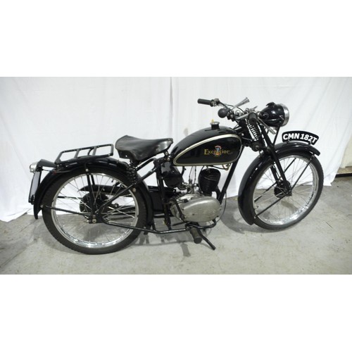 47 - Excelsior 98cc
NOT ROAD REGISTERED
2 speed approx 1954