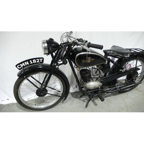 47 - Excelsior 98cc
NOT ROAD REGISTERED
2 speed approx 1954