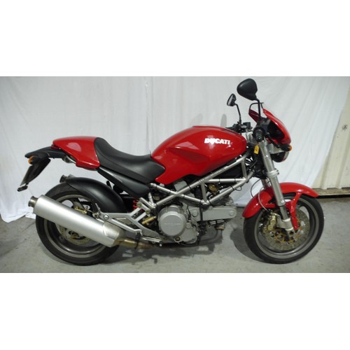 51 - 620DMN
Ducati Monster 620ie
First registered 5/3/2004
Mileage TBA
Taxed 3/23