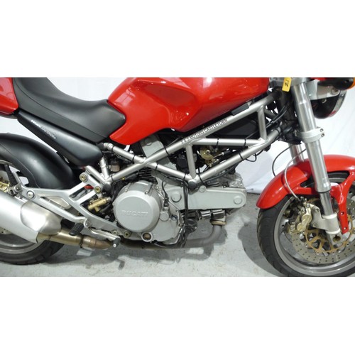 51 - 620DMN
Ducati Monster 620ie
First registered 5/3/2004
Mileage TBA
Taxed 3/23