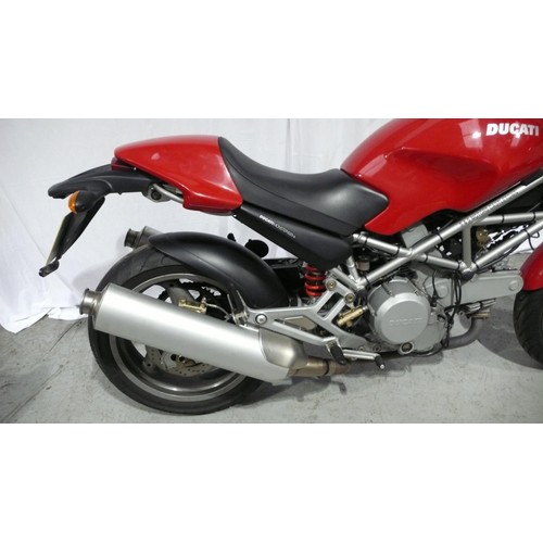 51 - 620DMN
Ducati Monster 620ie
First registered 5/3/2004
Mileage TBA
Taxed 3/23