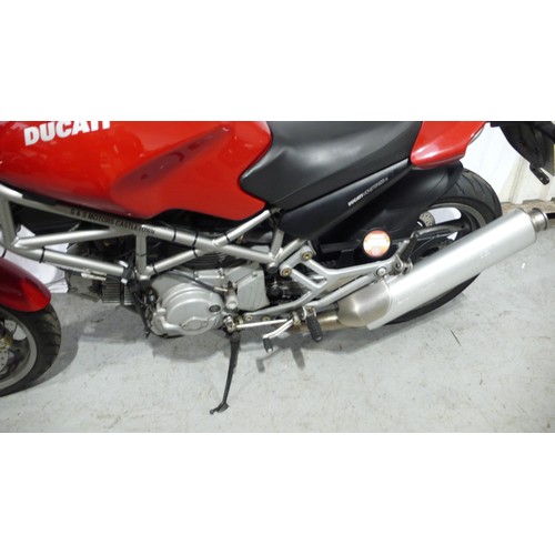 51 - 620DMN
Ducati Monster 620ie
First registered 5/3/2004
Mileage TBA
Taxed 3/23