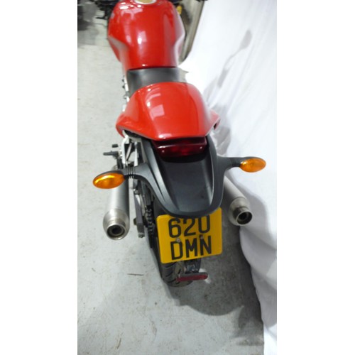 51 - 620DMN
Ducati Monster 620ie
First registered 5/3/2004
Mileage TBA
Taxed 3/23