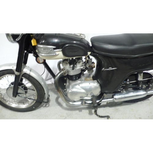 53 - MAN694N
Triumph Speed Twin 5TA 500cc
First registered 2/9/1960
Mileage 46060
Taxed 3/23 History file