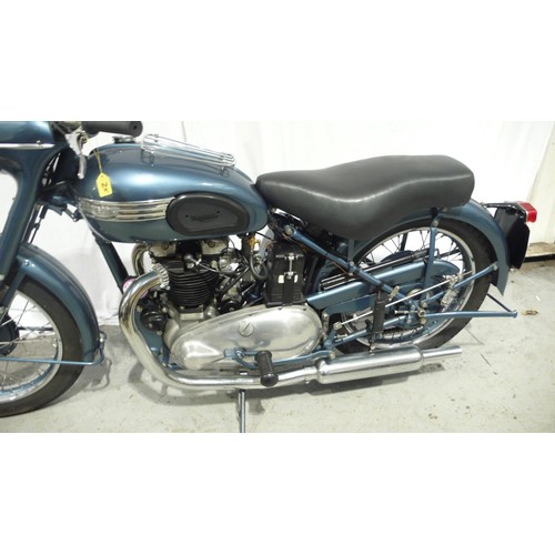 55 - EMN650T
Triumph Thunderbird 6T 650cc
First registered 1/2/1955
Mileage TBA
Taxed 6/23 Large history ... 