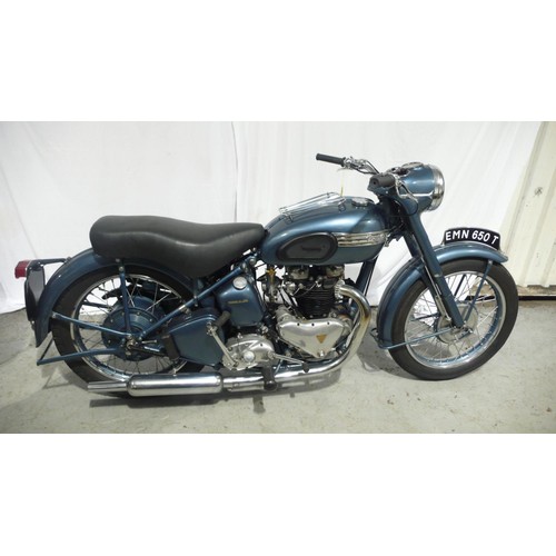 55 - EMN650T
Triumph Thunderbird 6T 650cc
First registered 1/2/1955
Mileage TBA
Taxed 6/23 Large history ... 