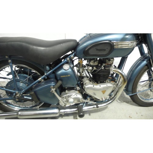 55 - EMN650T
Triumph Thunderbird 6T 650cc
First registered 1/2/1955
Mileage TBA
Taxed 6/23 Large history ... 