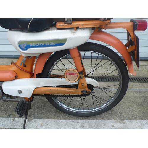 2 - GHA291L
Honda moped
4150 miles 
No V5
Tax exp 7/76