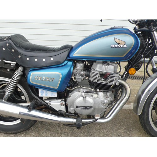 5 - BMN832F
Honda CN250T
First registered 29/4/1983 
Log book present
24593 miles
Tax exp 12/22