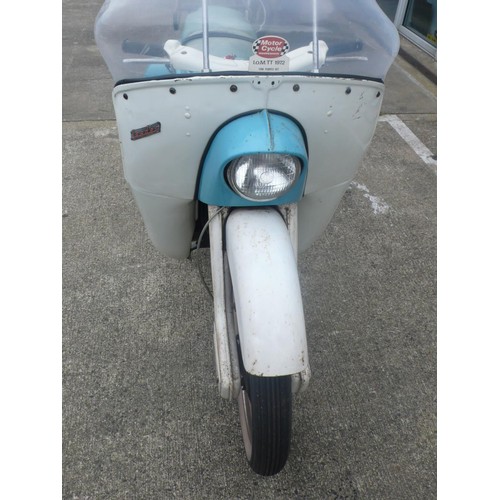 10 - GFE262F
Ariel Leader 250cc
First registered January 1968
6297 miles
Old style log books No V5