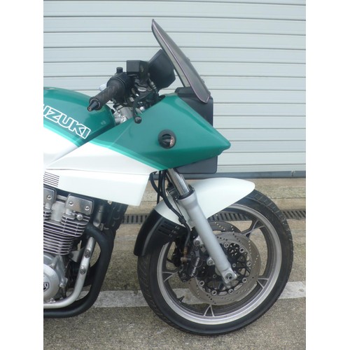 9 - J319HMX
Suzuki 400cc
Year of manufacture 1992
15799 miles
V5 present