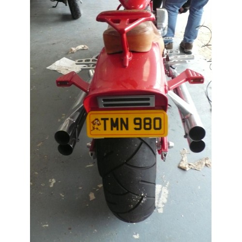 14 - TMN980
Harley Davidson 1608cc
First registered 21/3/1991
Miles 38 miles only
Tax expired 12/22
Log b... 