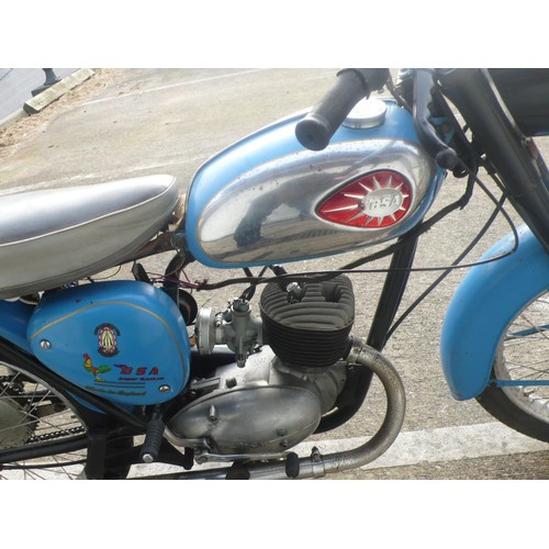 18 - BVH438B
BSA  Bantam 175cc
First registered July 1964
Mileage TBA
V5 present