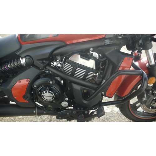 20 - NMN325
Kawasaki Vulcan EN650
Date of first registration 12/4/2018
Mileage TBA
Tax exp 12/22
Log book... 