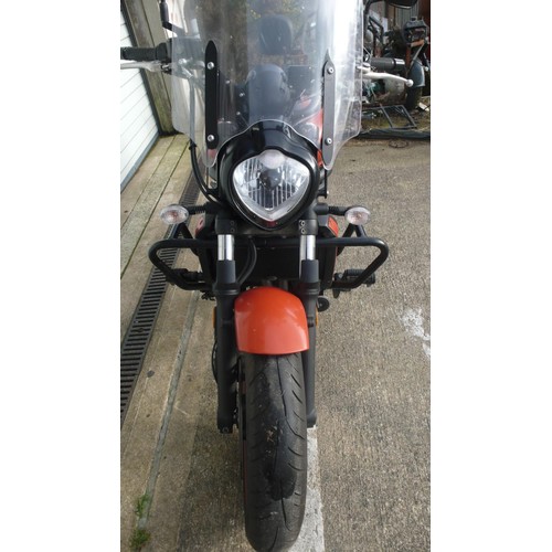 20 - NMN325
Kawasaki Vulcan EN650
Date of first registration 12/4/2018
Mileage TBA
Tax exp 12/22
Log book... 