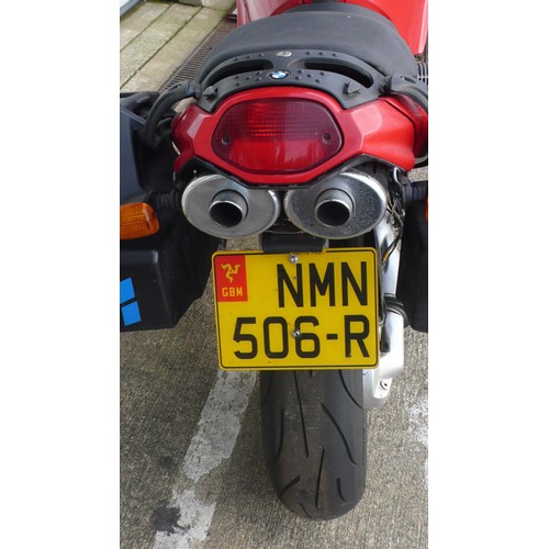 21 - NMN506R
BMW R1100S
First registered 9/2001
Mileage 65738
Tax exp 6/20
Log Book & Certificate of appr... 