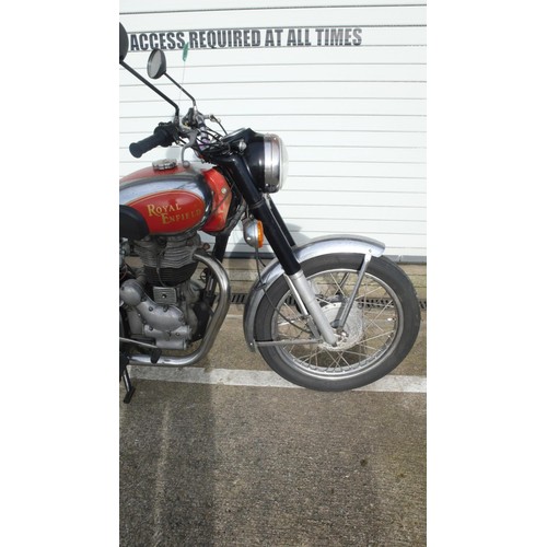 25 - X48BPY
Royal Enfield Bullet 500cc
First registered 2001
4982 miles
V5 present