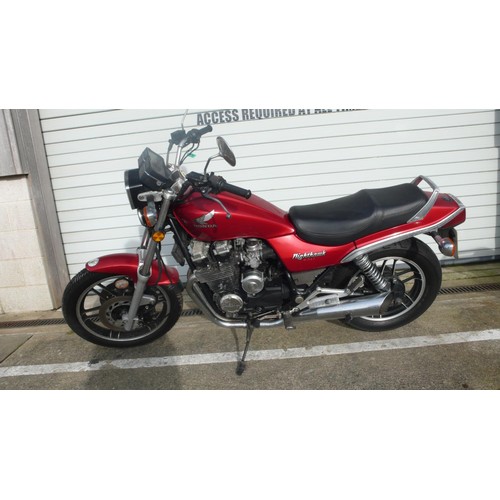 28 - UMN48
Honda Nighthawk 650
First registered 7/2000
30733 miles
Tax exp 10/19
Log book present