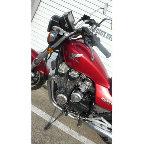 28 - UMN48
Honda Nighthawk 650
First registered 7/2000
30733 miles
Tax exp 10/19
Log book present