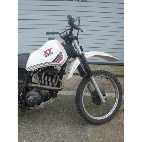 40 - Not registered
Yamaha XT400
Off road bike
Barn Find