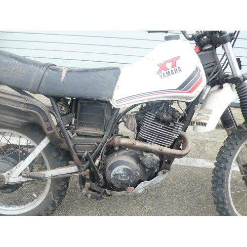 40 - Not registered
Yamaha XT400
Off road bike
Barn Find