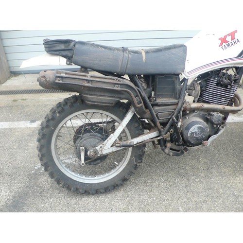 40 - Not registered
Yamaha XT400
Off road bike
Barn Find