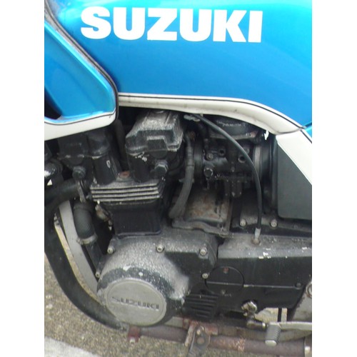 13 - A96AVV
Suzuki GSX400
Manufactured 1983
57448 miles
V5 Present