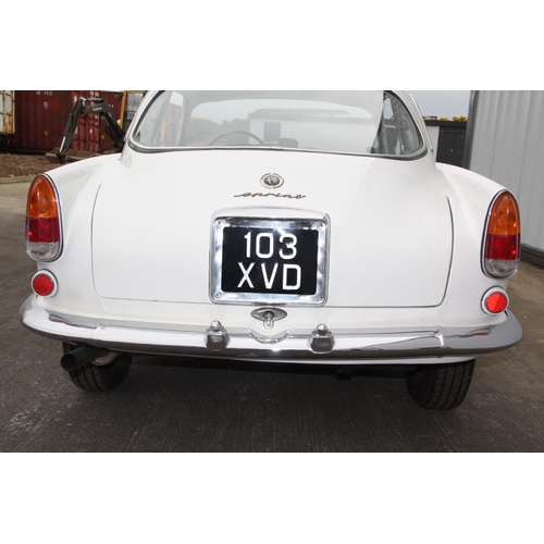 24A - UK REGISTERED
103 XVD
White Alfa Romeo Giulietta Sprint - left hand drive
Manufactured 1961
Approx 4... 